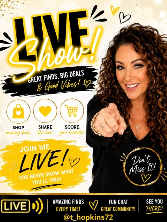 Starbucks Handbags - 💥 Live Share Show Flyer💥 Like To Be Notified When I go Live!